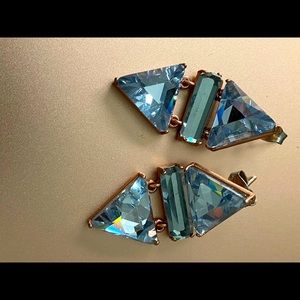 ❣️Wanderluster Rose Gold-Crystal Drop Earrings❣️